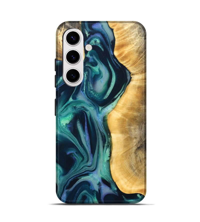 Galaxy S25 Wood Live Edge Phone Case - Annabel (Cosmos, 825208)