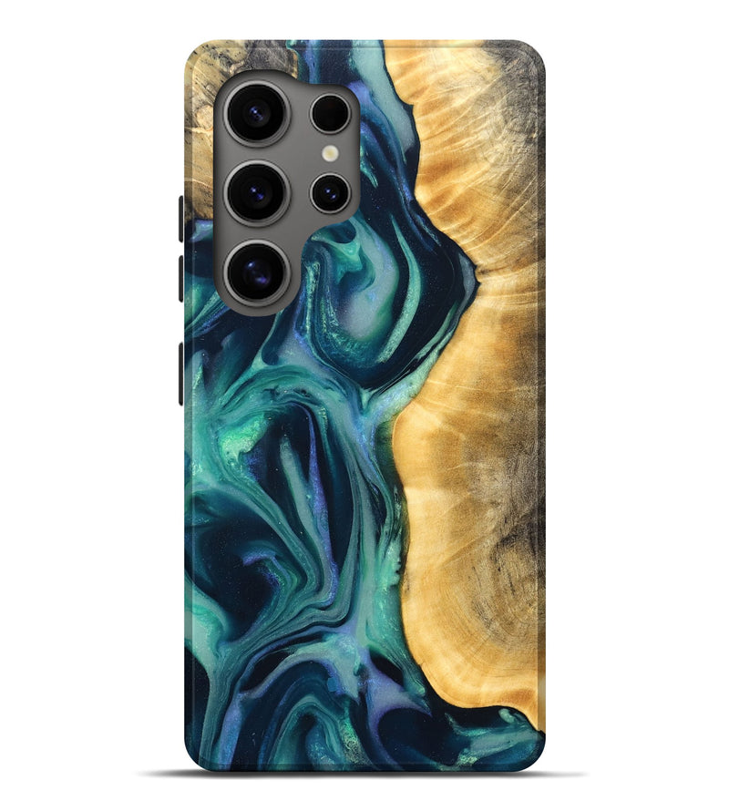 Galaxy S25 Ultra Wood Live Edge Phone Case - Annabel (Cosmos, 825208)