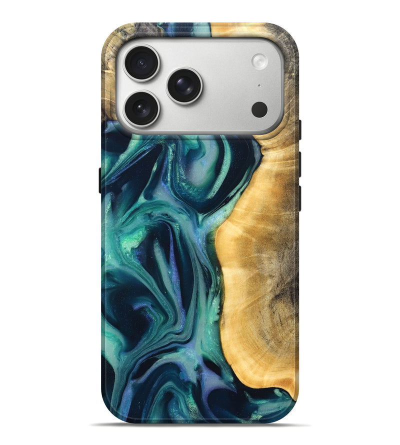 iPhone 17 Pro Max Wood Live Edge Phone Case - Annabel (Cosmos, 825208)