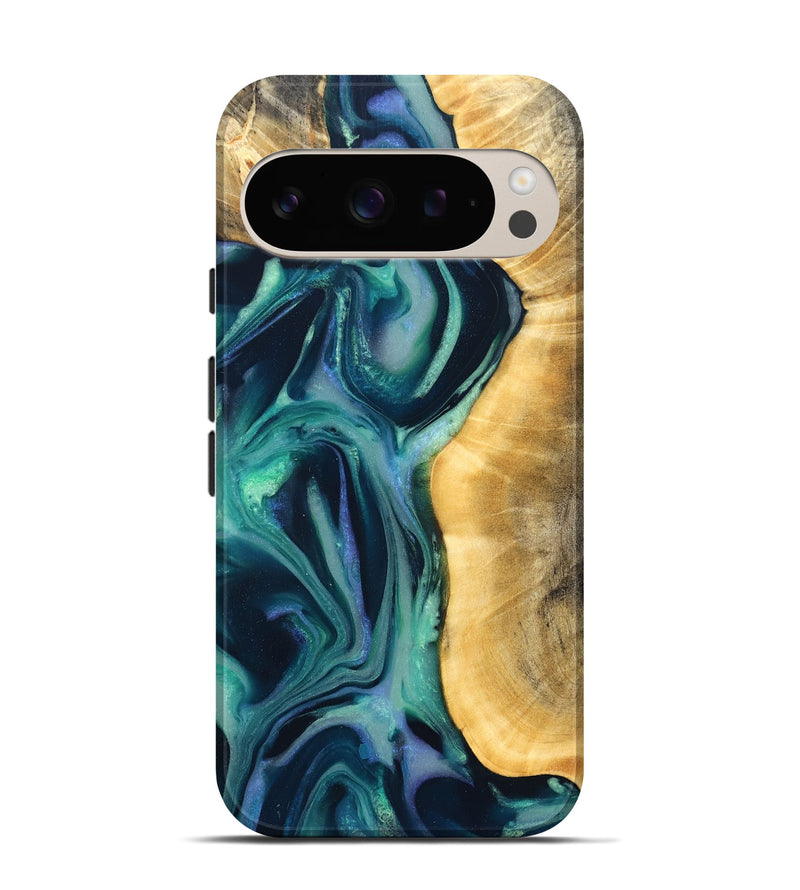 Pixel 9 Wood Live Edge Phone Case - Annabel (Cosmos, 825208)