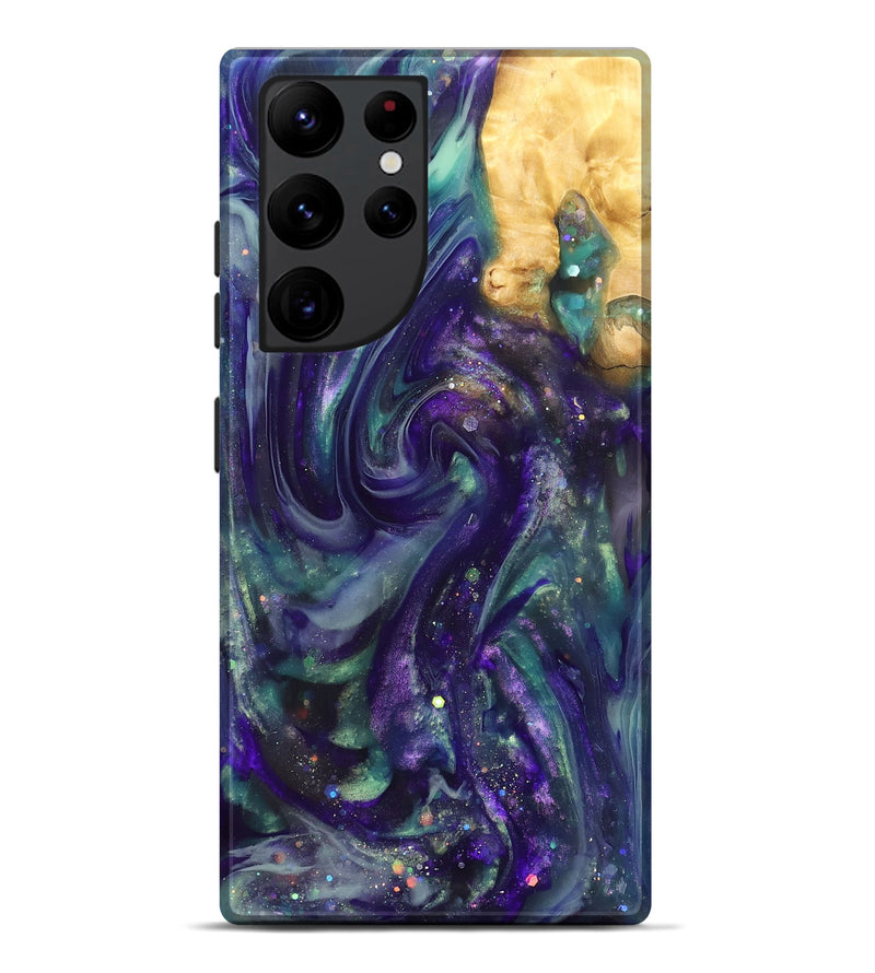 Galaxy S22 Ultra Wood Live Edge Phone Case - Camille (Cosmos, 825209)