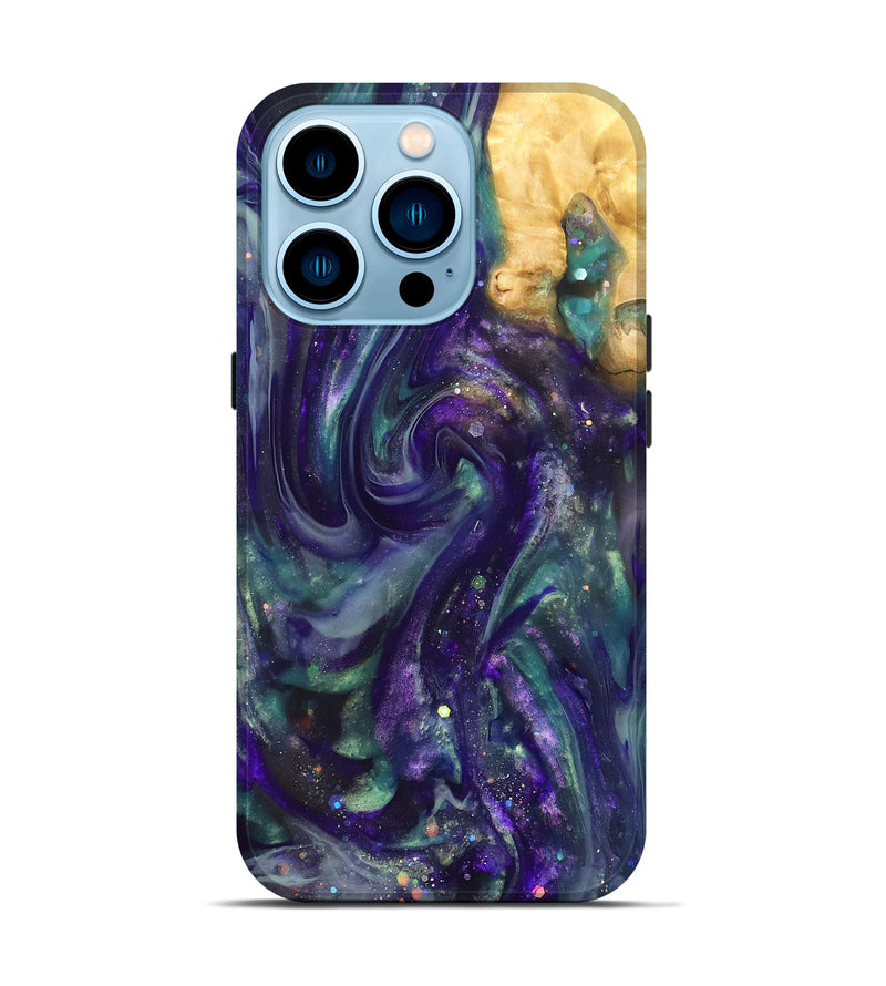 iPhone 14 Pro Wood Live Edge Phone Case - Camille (Cosmos, 825209)