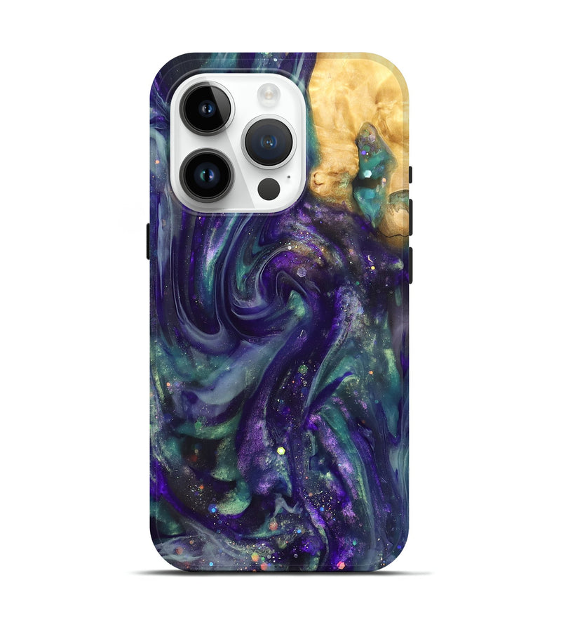 iPhone 15 Pro Wood Live Edge Phone Case - Camille (Cosmos, 825209)