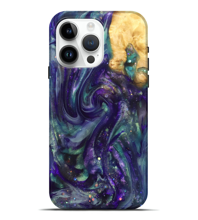 iPhone 15 Pro Max Wood Live Edge Phone Case - Camille (Cosmos, 825209)
