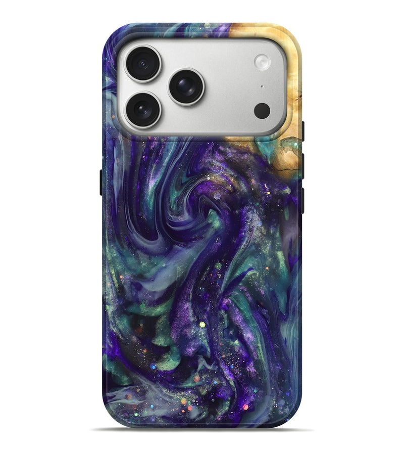 iPhone 17 Pro Max Wood Live Edge Phone Case - Camille (Cosmos, 825209)