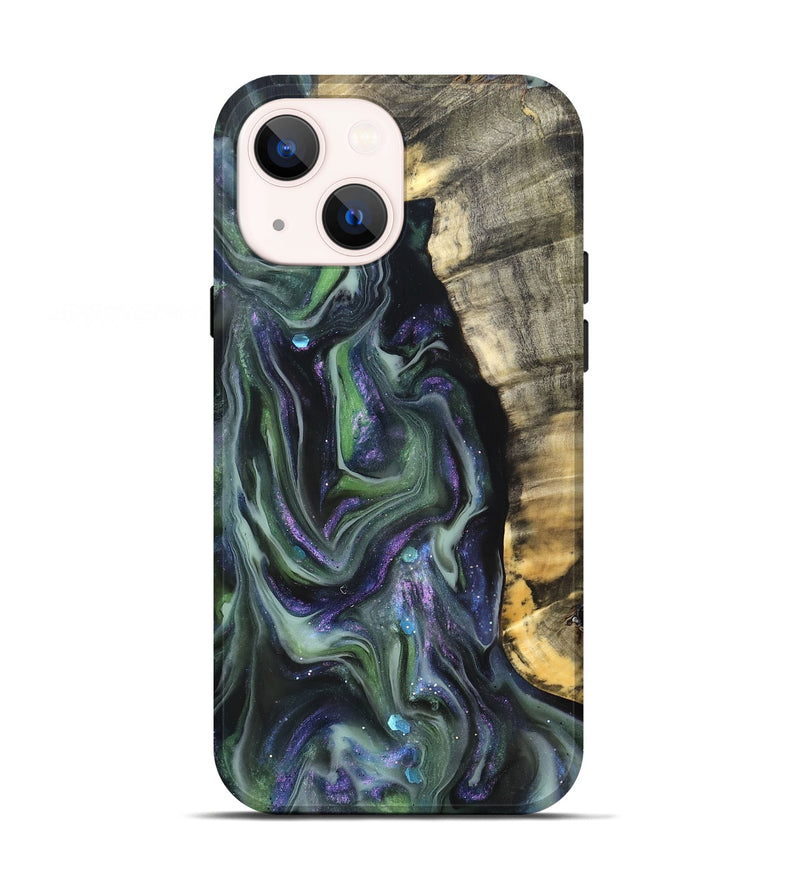 iPhone 13 Wood Live Edge Phone Case - Omar (Cosmos, 825212)