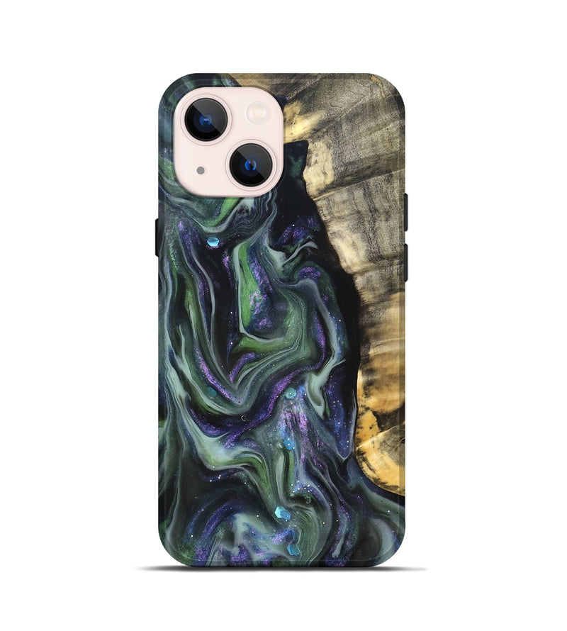 iPhone 13 mini Wood Live Edge Phone Case - Omar (Cosmos, 825212)