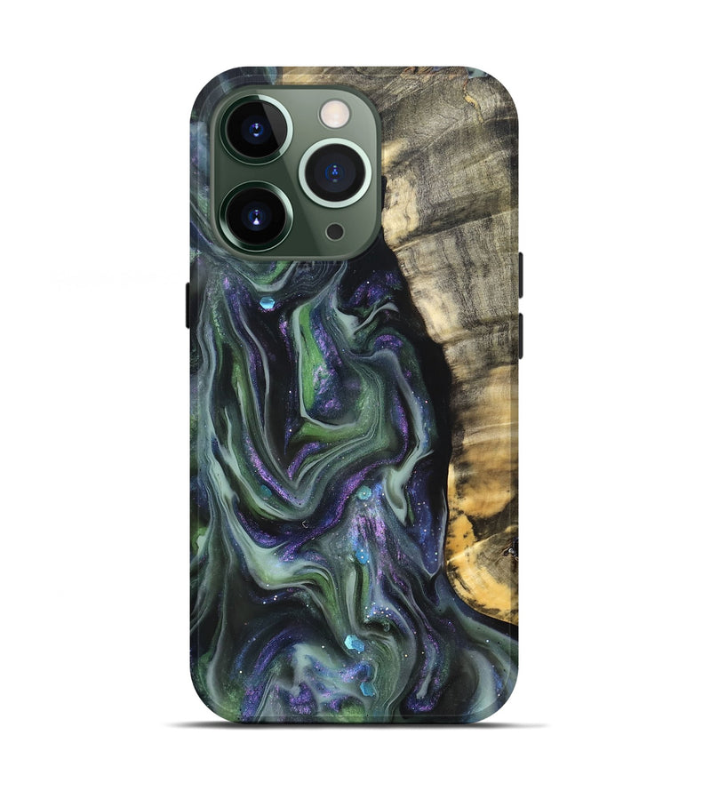 iPhone 13 Pro Wood Live Edge Phone Case - Omar (Cosmos, 825212)