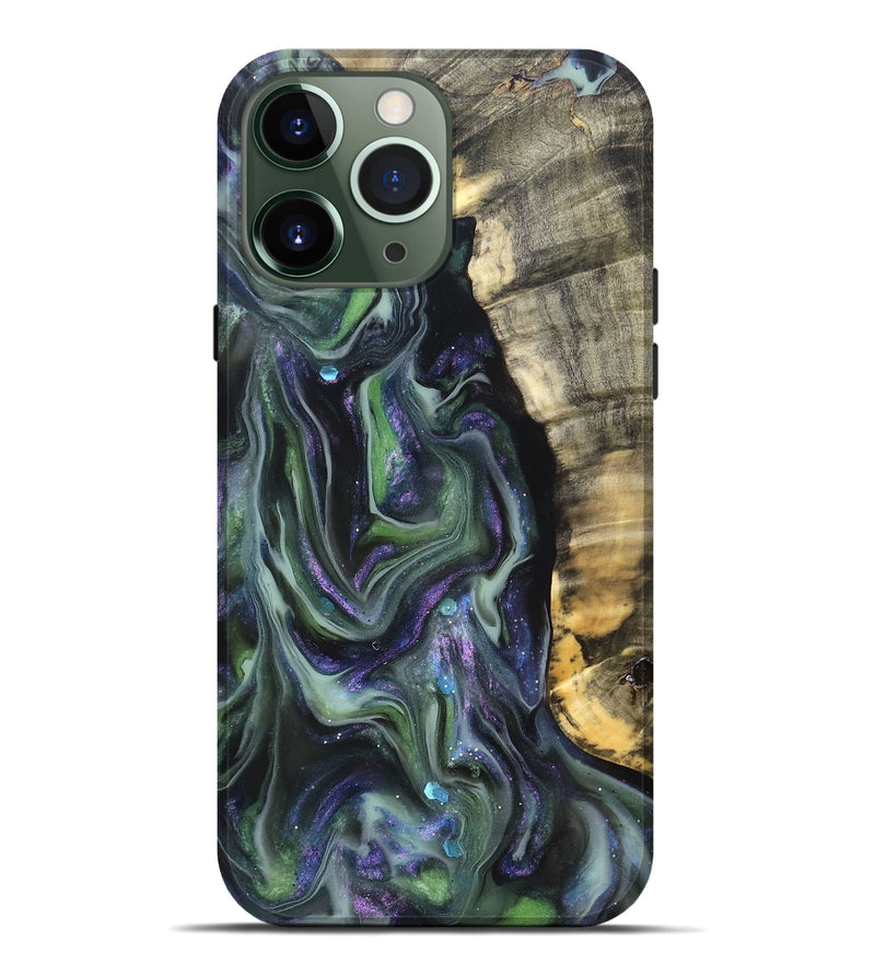 iPhone 13 Pro Max Wood Live Edge Phone Case - Omar (Cosmos, 825212)