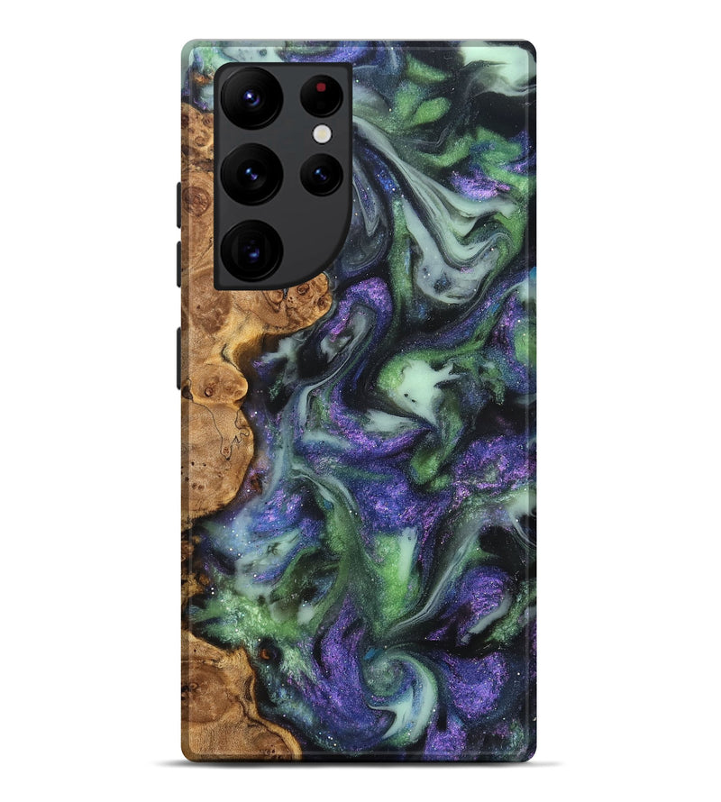 Galaxy S22 Ultra Wood Live Edge Phone Case - Petra (Cosmos, 825216)