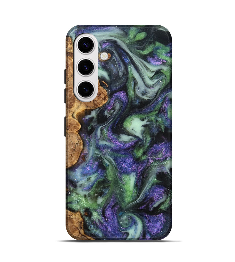 Galaxy S25 Wood Live Edge Phone Case - Petra (Cosmos, 825216)