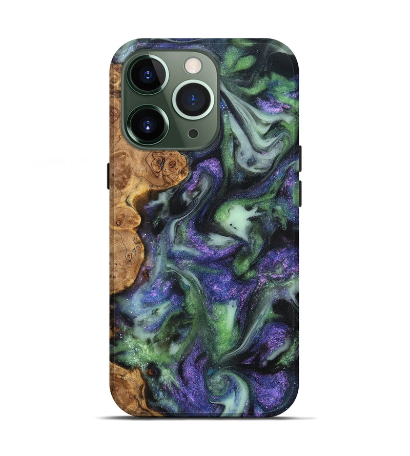 iPhone 13 Pro Wood Live Edge Phone Case - Petra (Cosmos, 825216)
