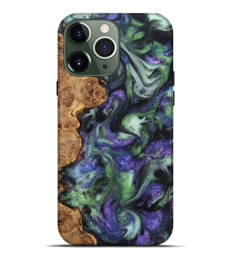 iPhone 13 Pro Max Wood Live Edge Phone Case - Petra (Cosmos, 825216)