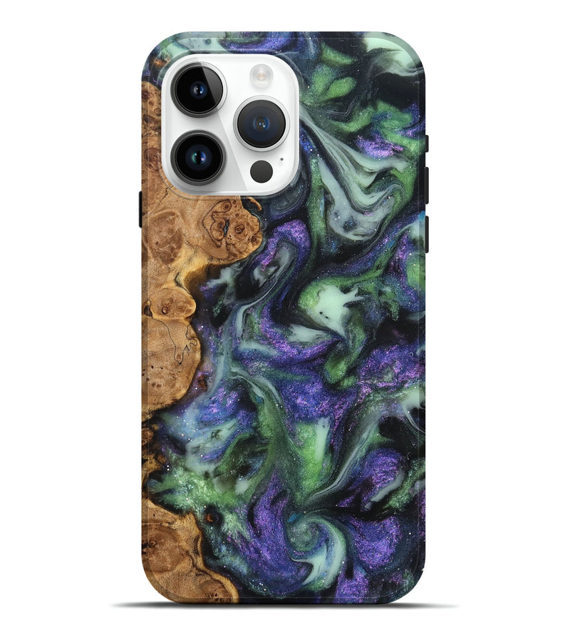 iPhone 15 Pro Max Wood Live Edge Phone Case - Petra (Cosmos, 825216)