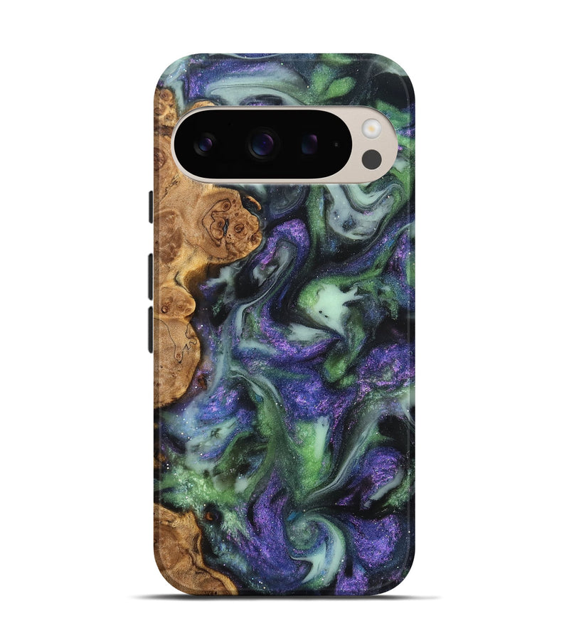 Pixel 9 Pro Wood Live Edge Phone Case - Petra (Cosmos, 825216)