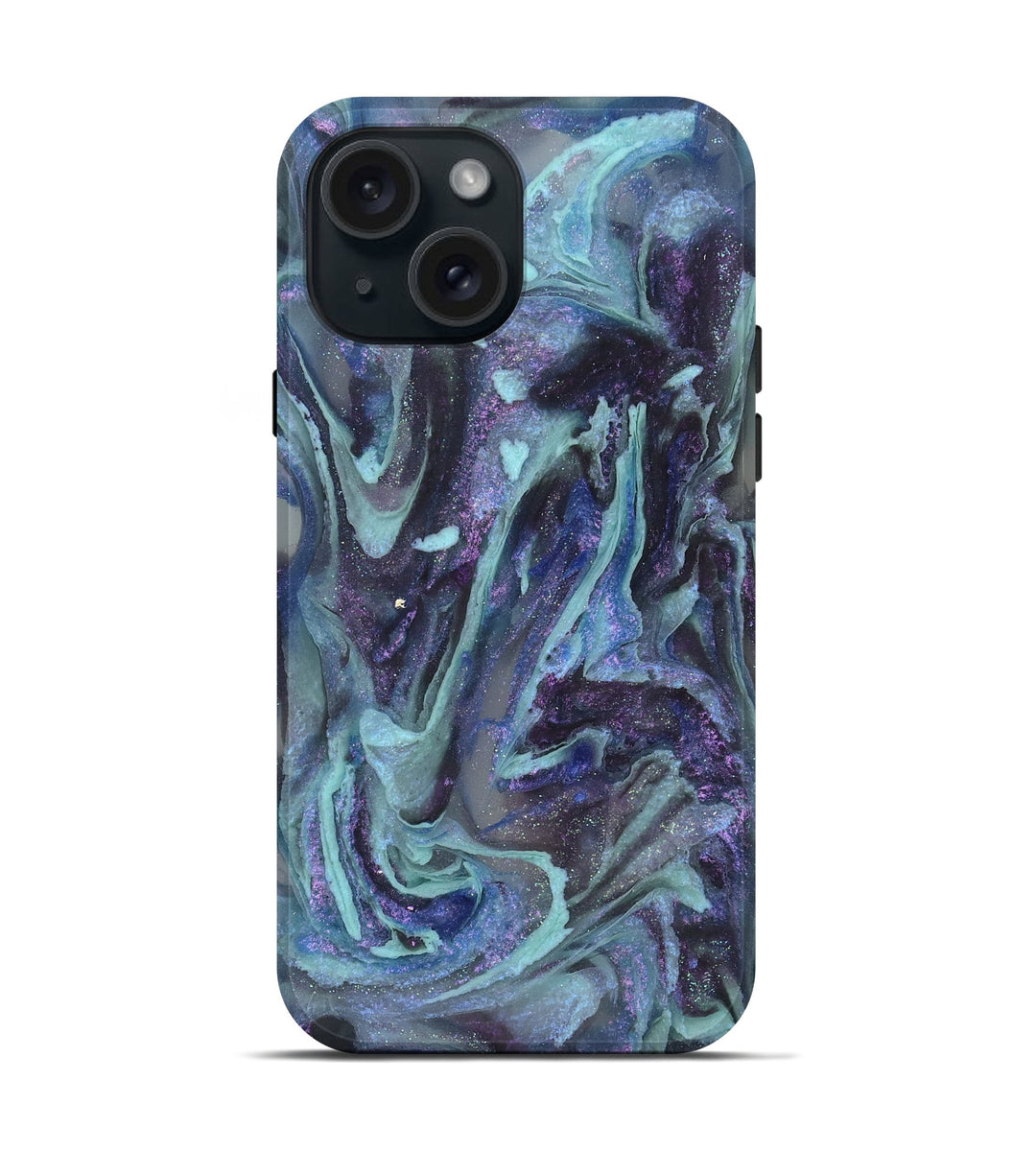 iPhone 15 ResinArt Live Edge Phone Case - Timmy (Cosmos, 825217)
