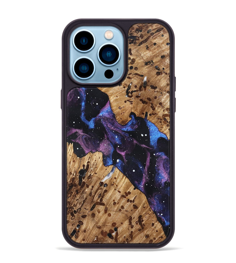 iPhone 14 Pro Max Wood Phone Case - Arian (Cosmos, 825220)
