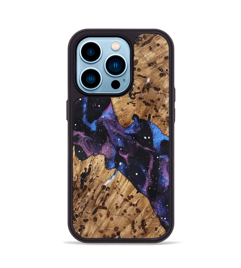 iPhone 14 Pro Wood Phone Case - Arian (Cosmos, 825220)