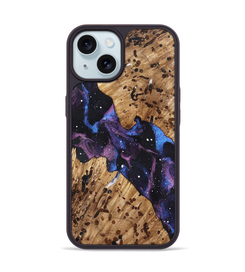 iPhone 15 Wood Phone Case - Arian (Cosmos, 825220)