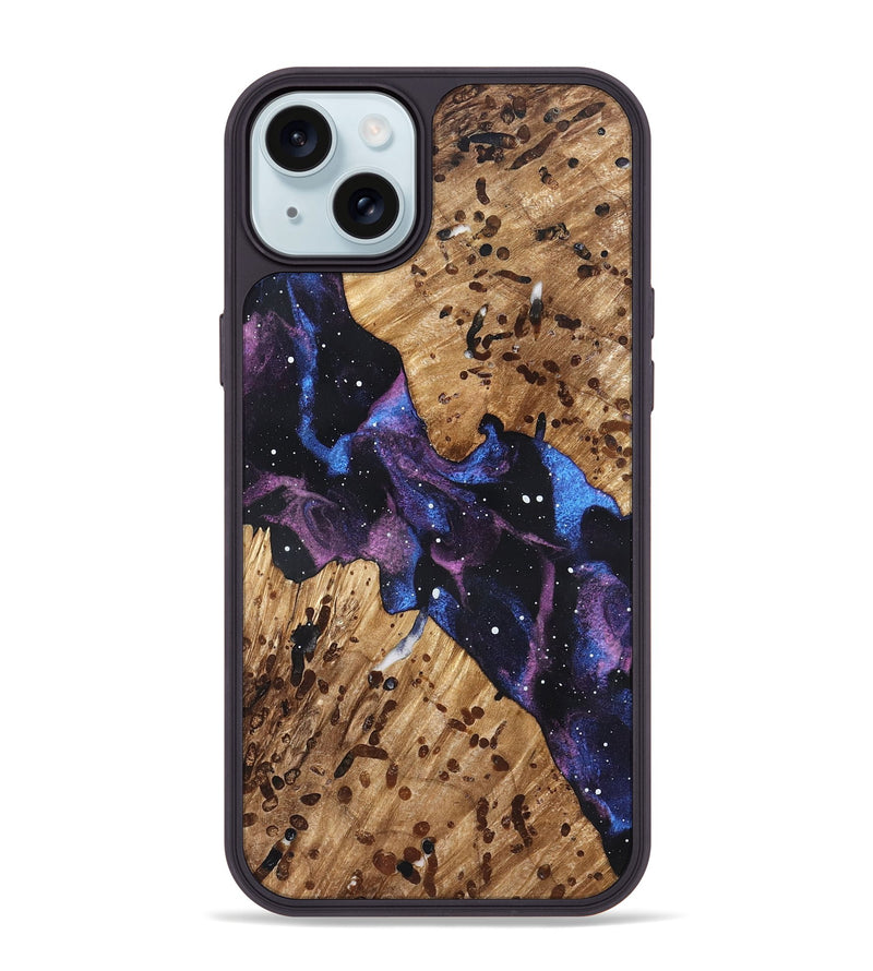 iPhone 15 Plus Wood Phone Case - Arian (Cosmos, 825220)