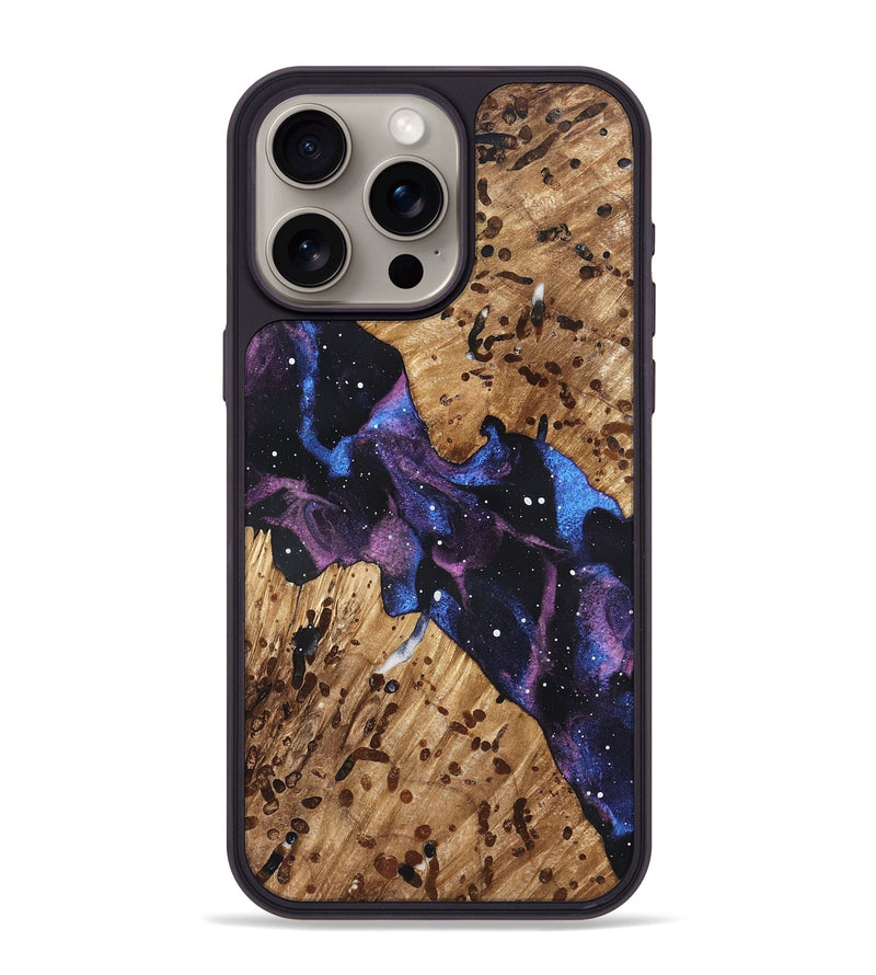 iPhone 15 Pro Max Wood Phone Case - Arian (Cosmos, 825220)