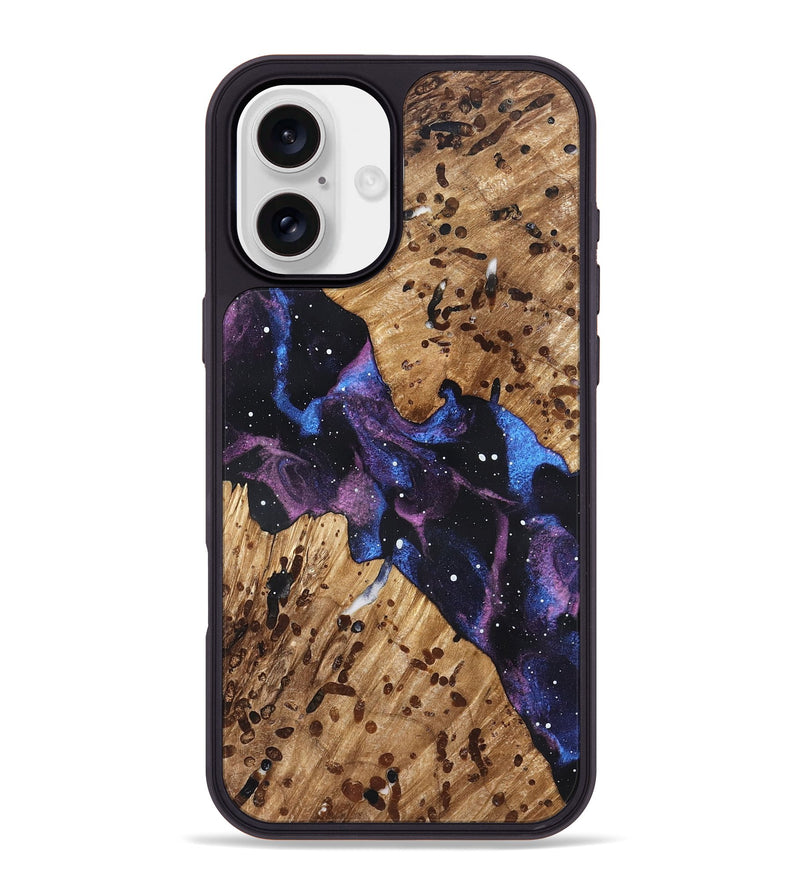 iPhone 16 Plus Wood Phone Case - Arian (Cosmos, 825220)