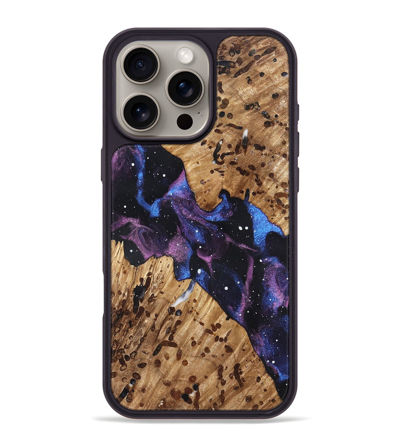 iPhone 16 Pro Max Wood Phone Case - Arian (Cosmos, 825220)