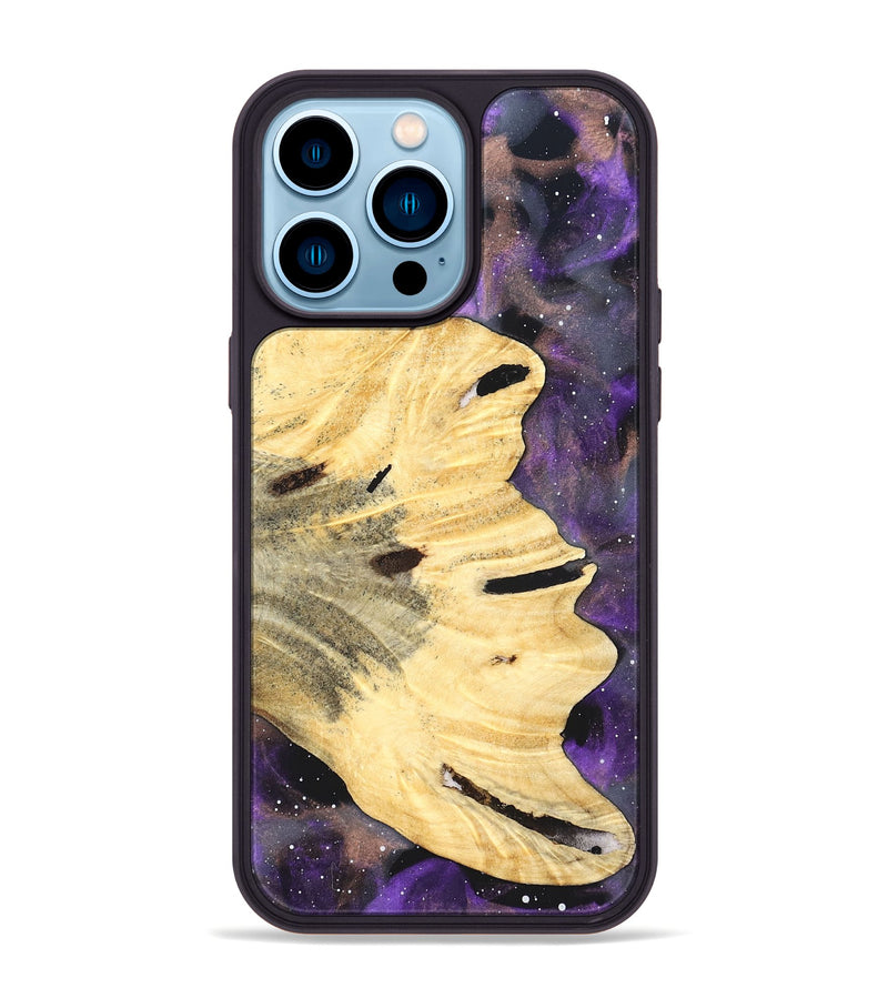 iPhone 14 Pro Max Wood Phone Case - Macey (Cosmos, 825223)