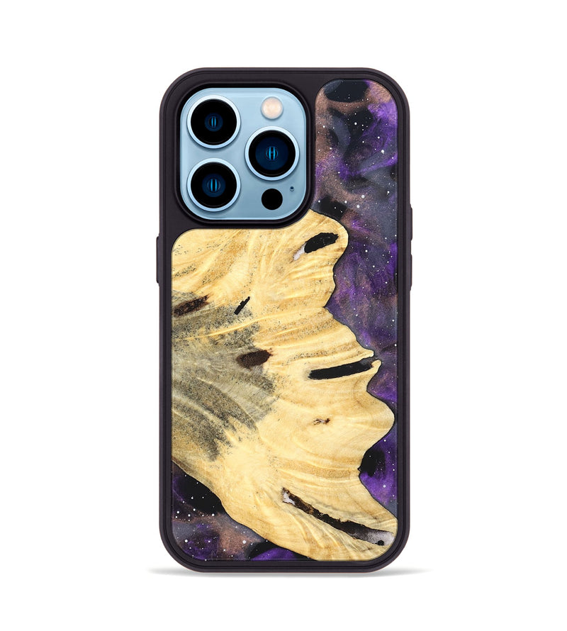 iPhone 14 Pro Wood Phone Case - Macey (Cosmos, 825223)