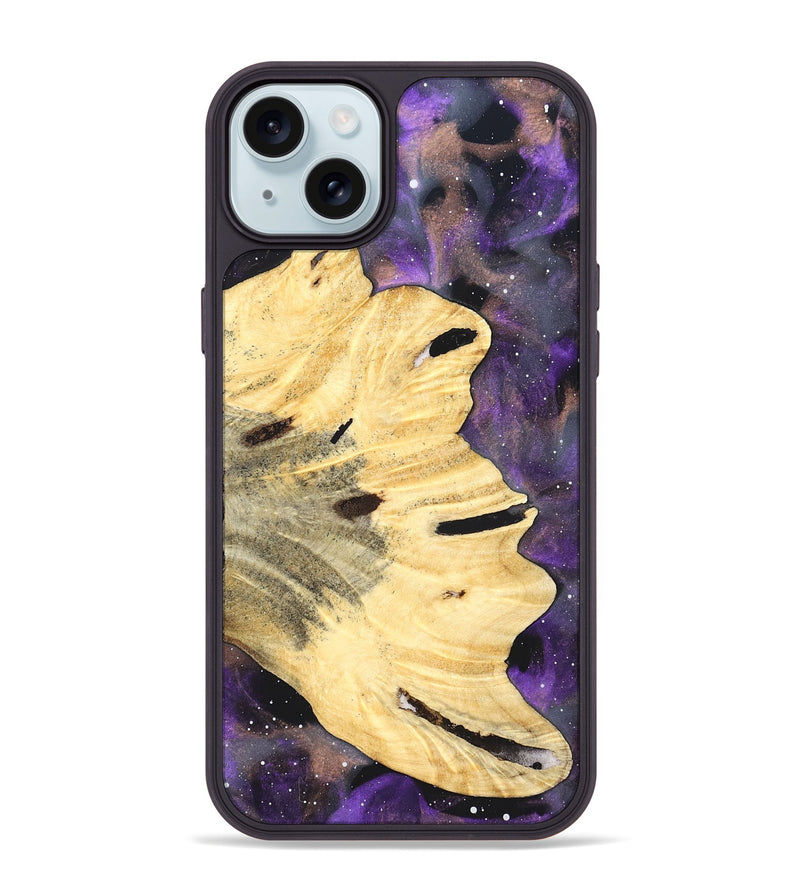 iPhone 15 Plus Wood Phone Case - Macey (Cosmos, 825223)