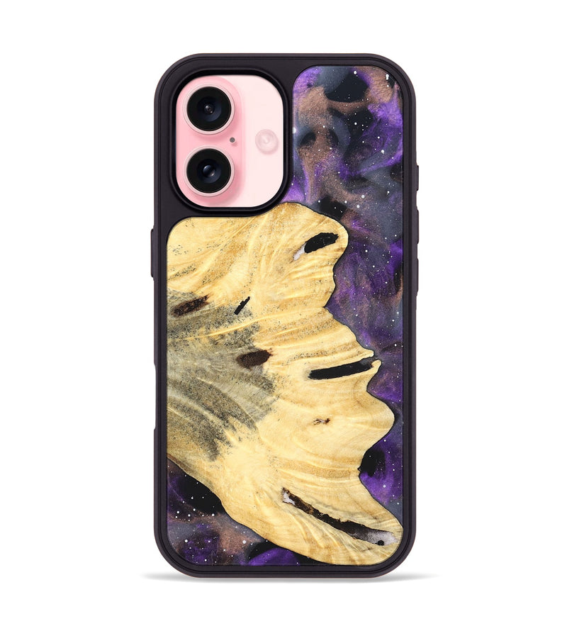 iPhone 16 Wood Phone Case - Macey (Cosmos, 825223)