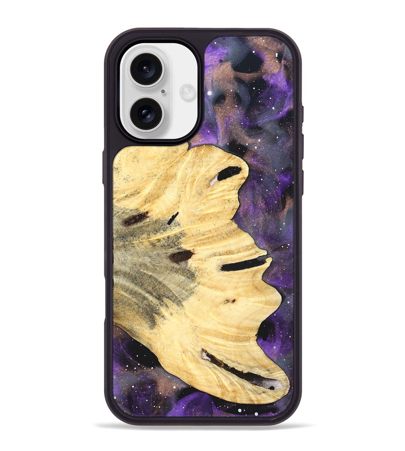 iPhone 16 Plus Wood Phone Case - Macey (Cosmos, 825223)