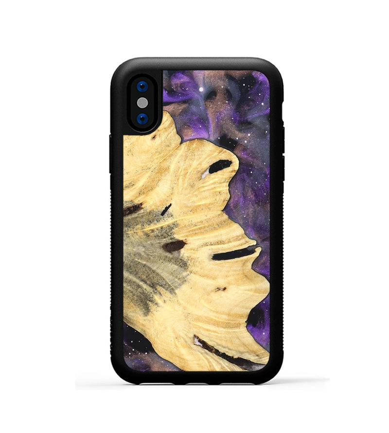 iPhone Xs Wood Phone Case - Macey (Cosmos, 825223)