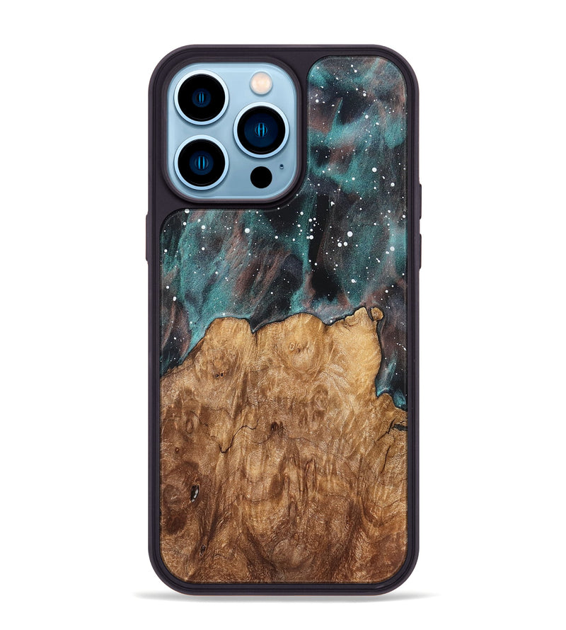 iPhone 14 Pro Max Wood Phone Case - Evalyn (Cosmos, 825227)