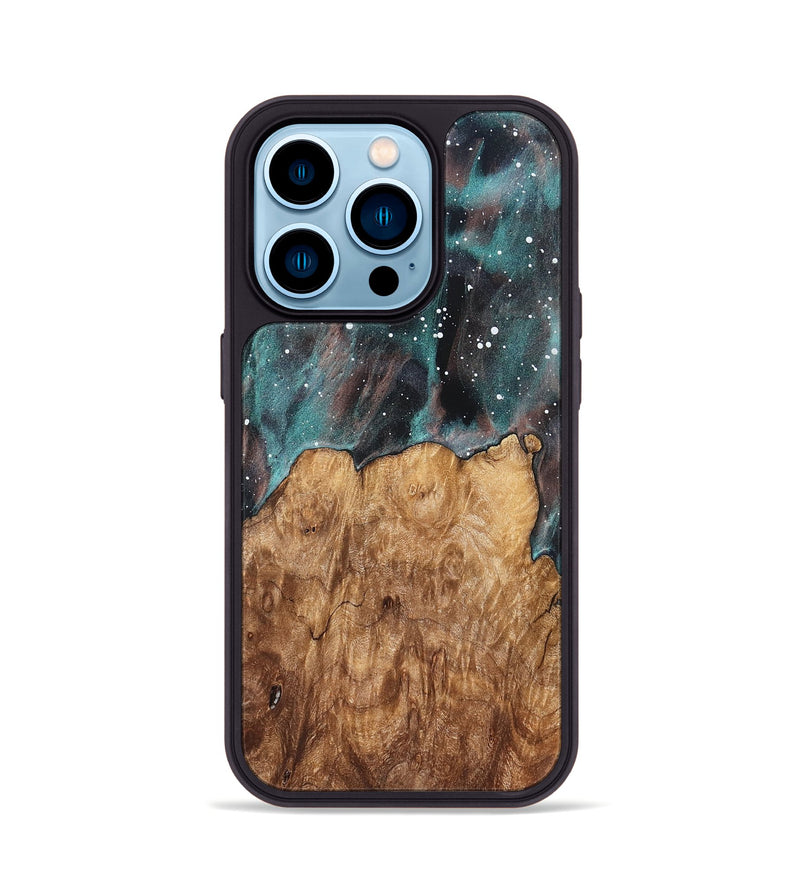 iPhone 14 Pro Wood Phone Case - Evalyn (Cosmos, 825227)