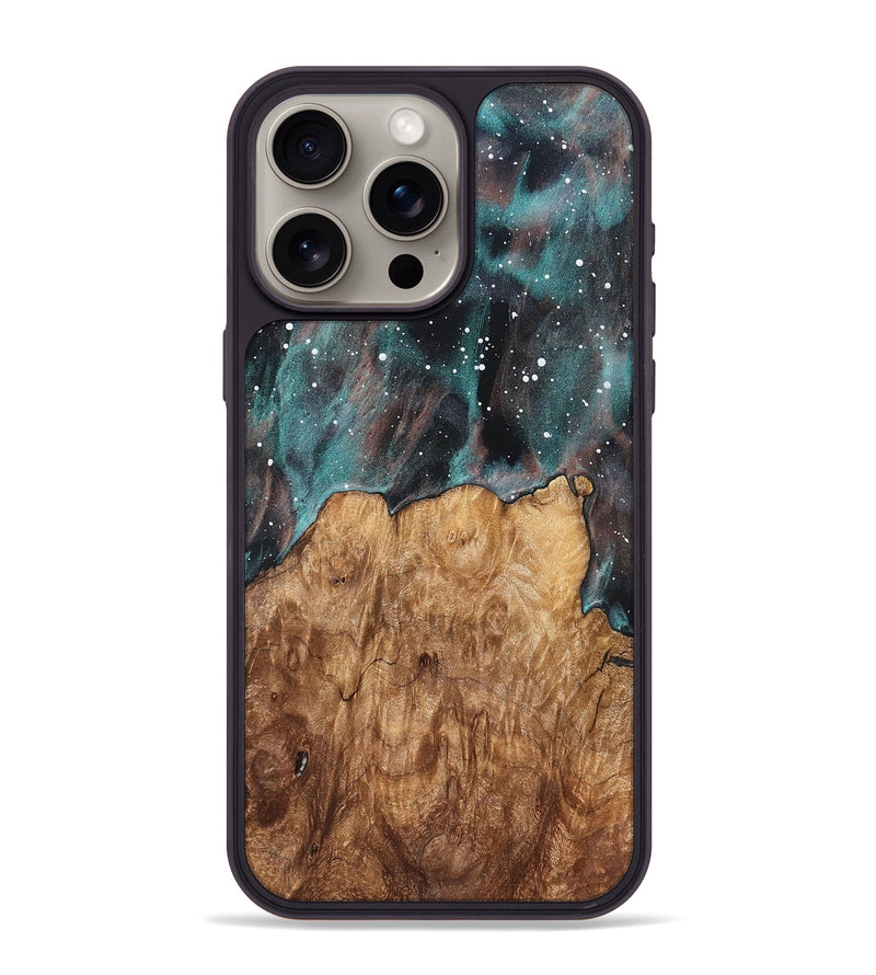 iPhone 15 Pro Max Wood Phone Case - Evalyn (Cosmos, 825227)