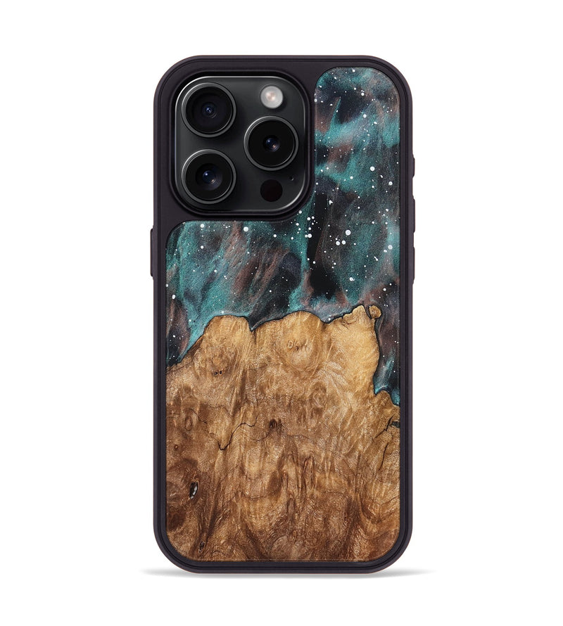iPhone 15 Pro Wood Phone Case - Evalyn (Cosmos, 825227)