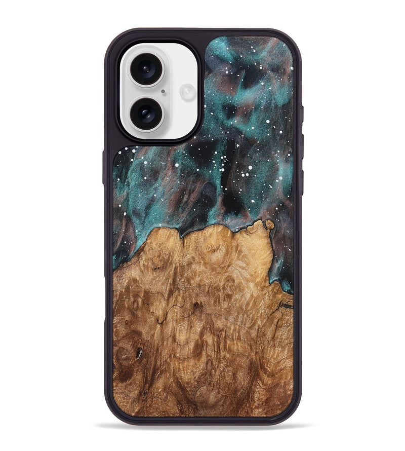 iPhone 16 Plus Wood Phone Case - Evalyn (Cosmos, 825227)