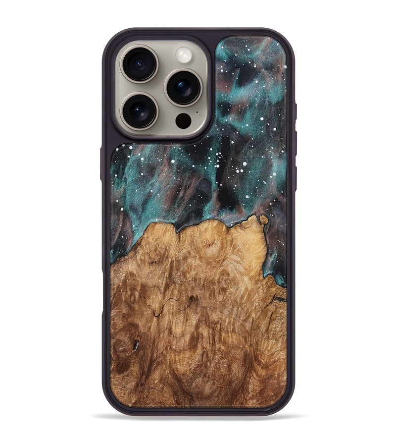 iPhone 16 Pro Max Wood Phone Case - Evalyn (Cosmos, 825227)