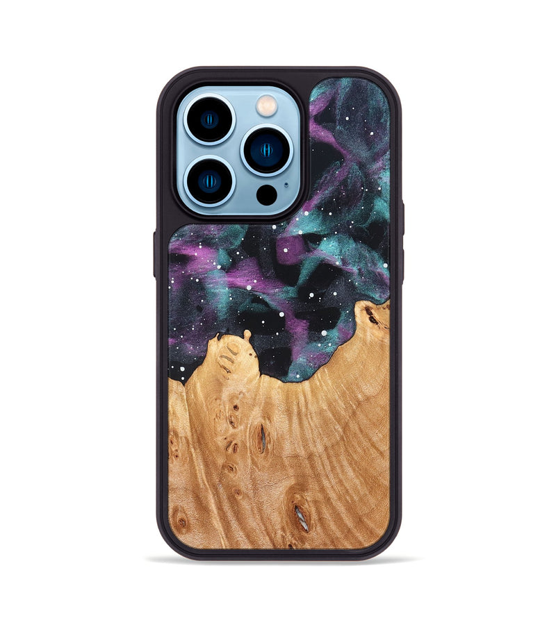 iPhone 14 Pro Wood Phone Case - Brodie (Cosmos, 825230)
