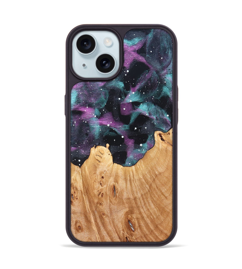 iPhone 15 Wood Phone Case - Brodie (Cosmos, 825230)