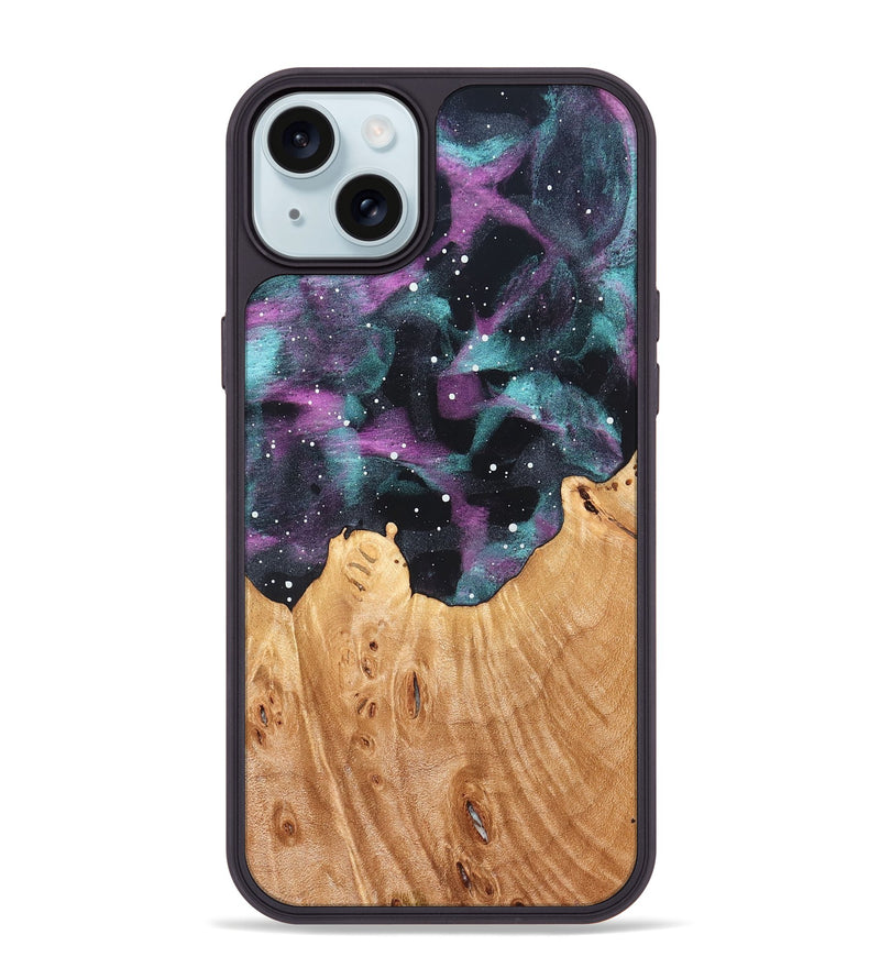 iPhone 15 Plus Wood Phone Case - Brodie (Cosmos, 825230)