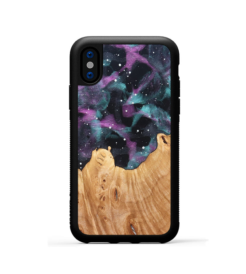 iPhone Xs Wood Phone Case - Brodie (Cosmos, 825230)