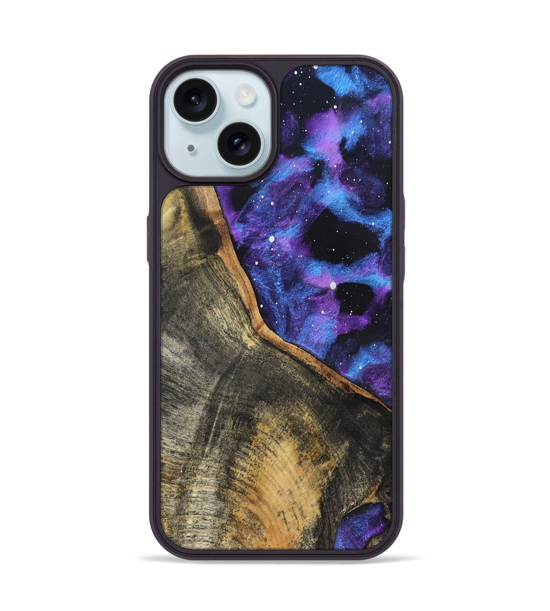 iPhone 15 Wood Phone Case - Ailani (Cosmos, 825234)