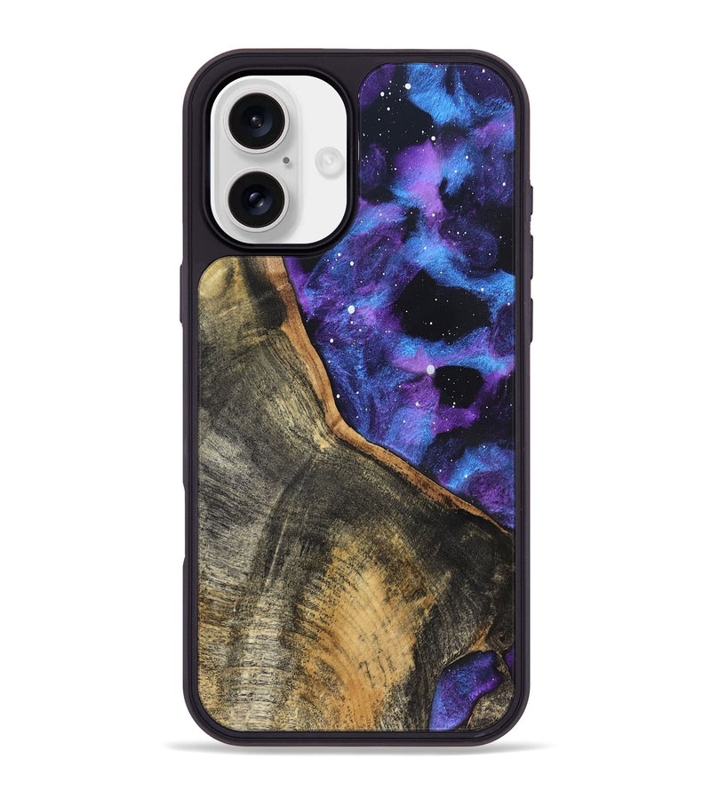 iPhone 16 Plus Wood Phone Case - Ailani (Cosmos, 825234)