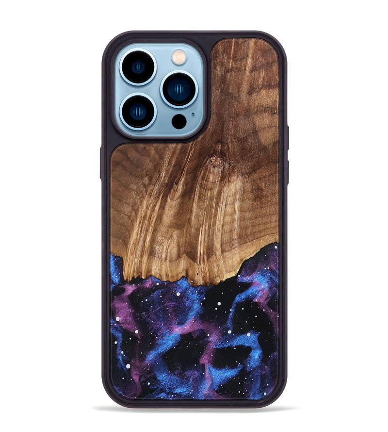 iPhone 14 Pro Max Wood Phone Case - Johnson (Cosmos, 825236)