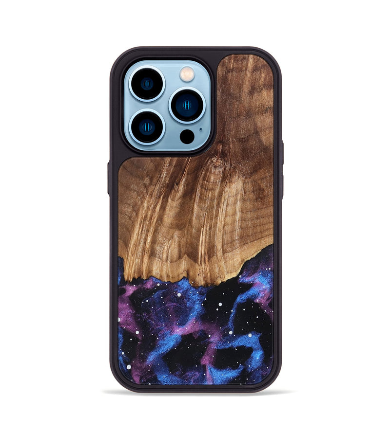 iPhone 14 Pro Wood Phone Case - Johnson (Cosmos, 825236)