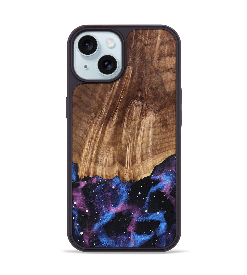 iPhone 15 Wood Phone Case - Johnson (Cosmos, 825236)