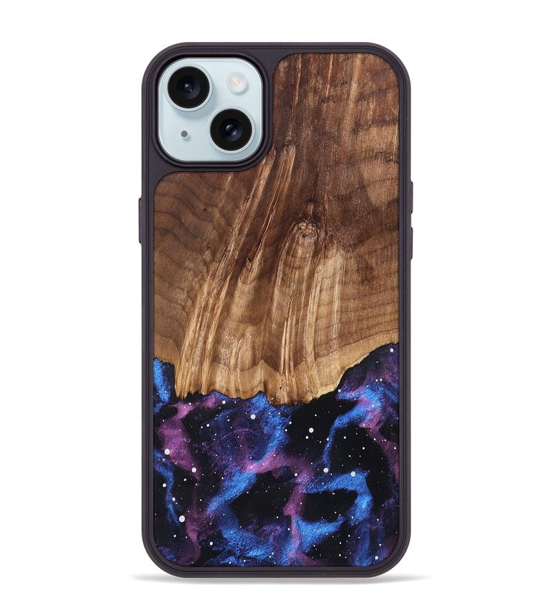 iPhone 15 Plus Wood Phone Case - Johnson (Cosmos, 825236)