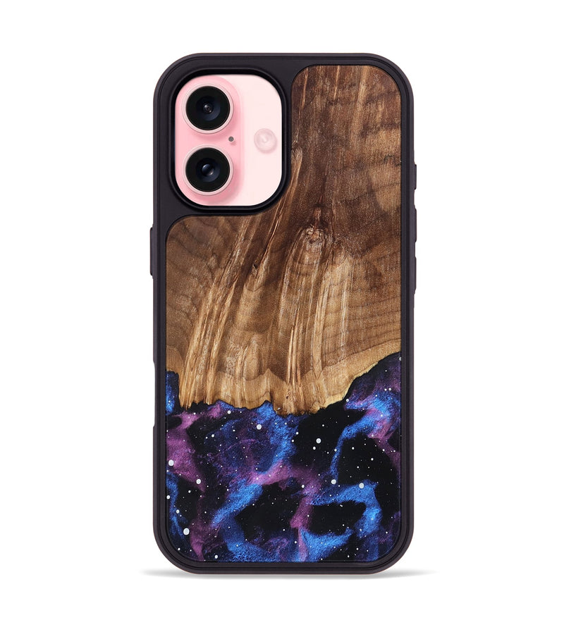 iPhone 16 Wood Phone Case - Johnson (Cosmos, 825236)